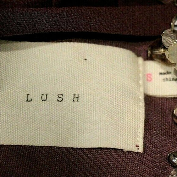 LUSH Plum Dolman Sleeve Open Back Sheath Dress - Picture 9 of 9